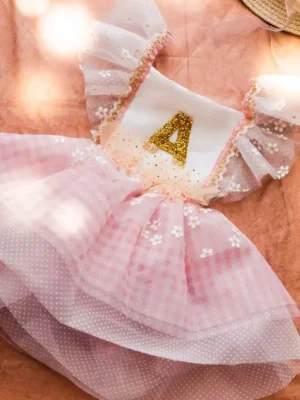Vestido de cumpleaños para niñas